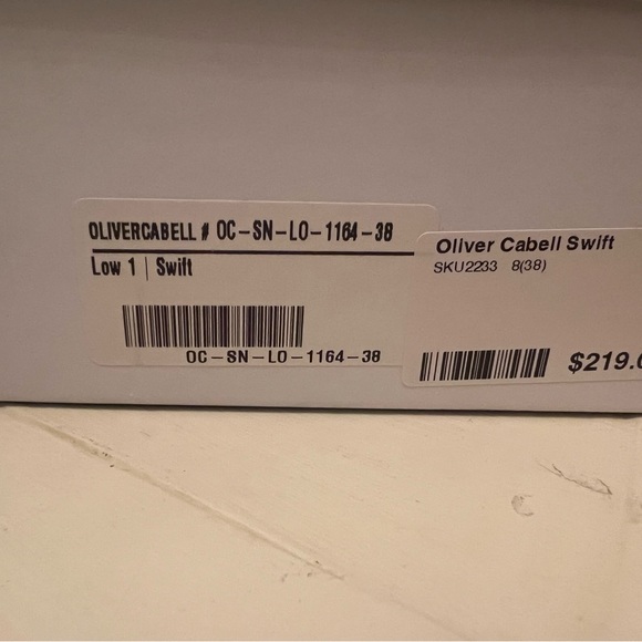 Oliver Cavell low 1 swift sneakers size 38 - Picture 2 of 6